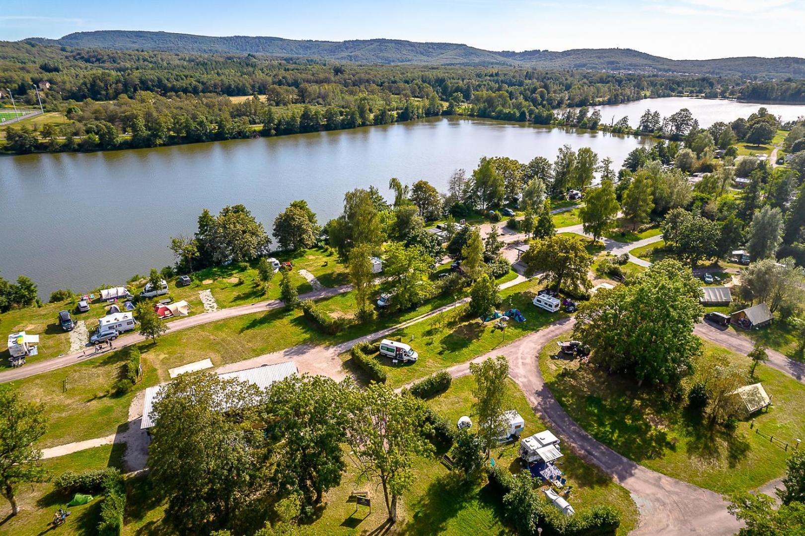 Camping Les Ballastieres - Vosges Du Sud Hotel Champagney Exterior foto