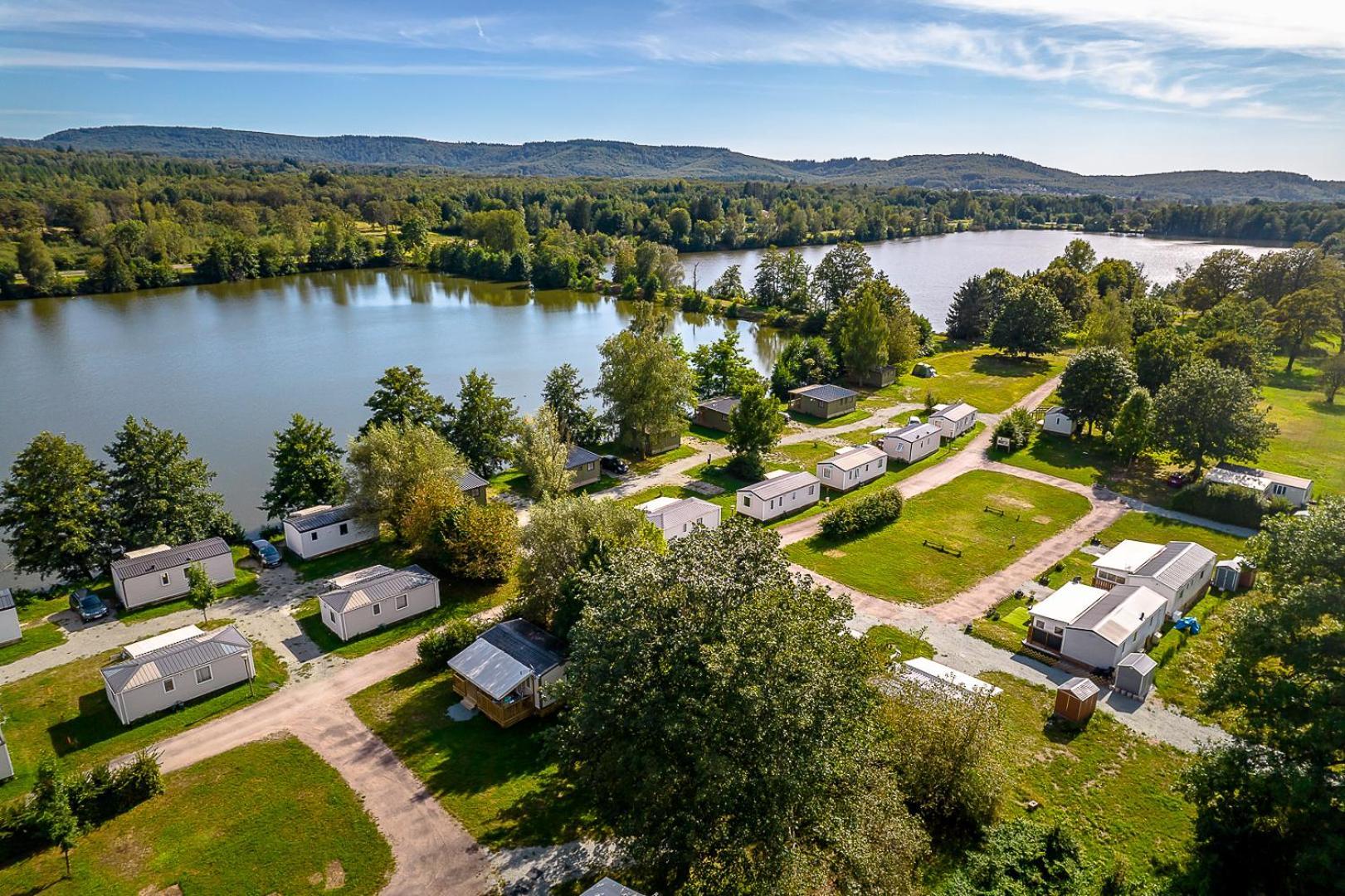 Camping Les Ballastieres - Vosges Du Sud Hotel Champagney Exterior foto