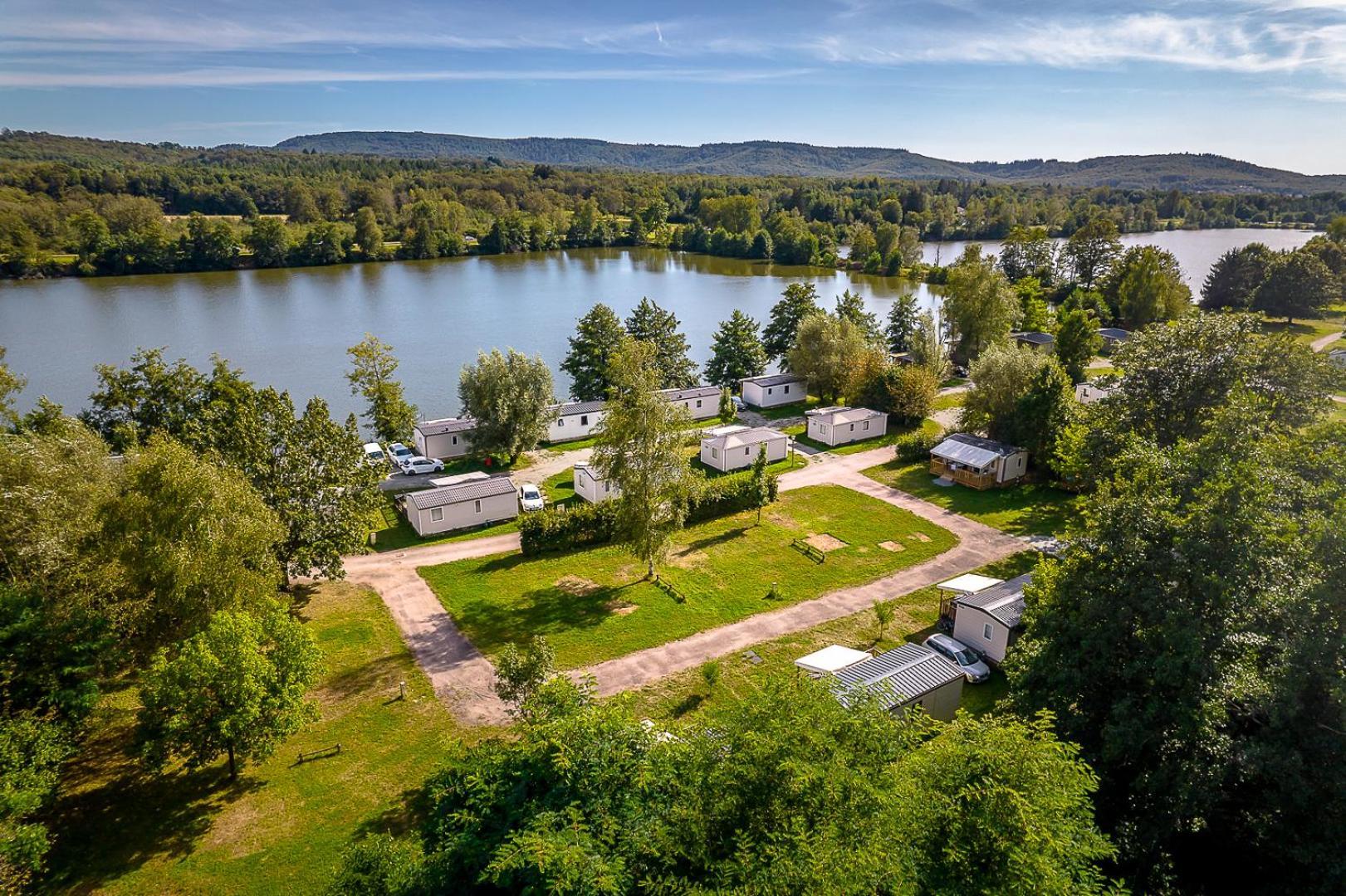 Camping Les Ballastieres - Vosges Du Sud Hotel Champagney Exterior foto