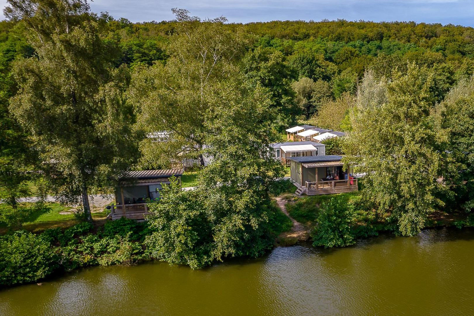 Camping Les Ballastieres - Vosges Du Sud Hotel Champagney Exterior foto