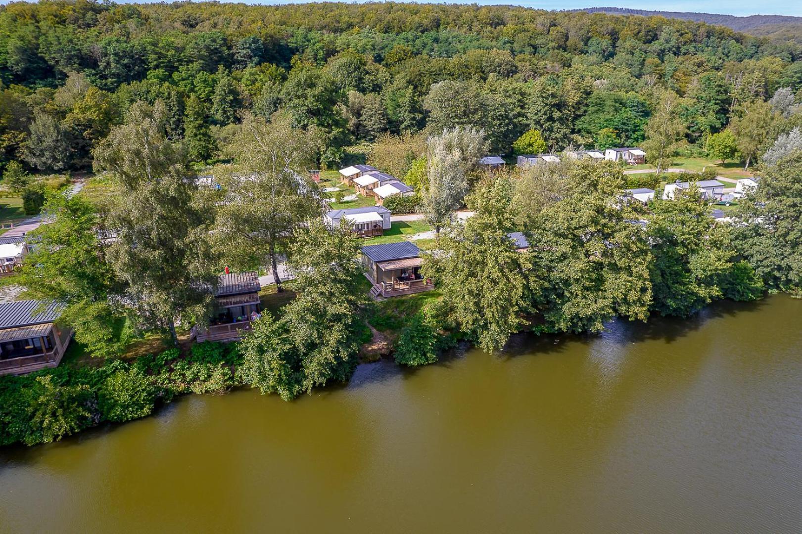 Camping Les Ballastieres - Vosges Du Sud Hotel Champagney Exterior foto