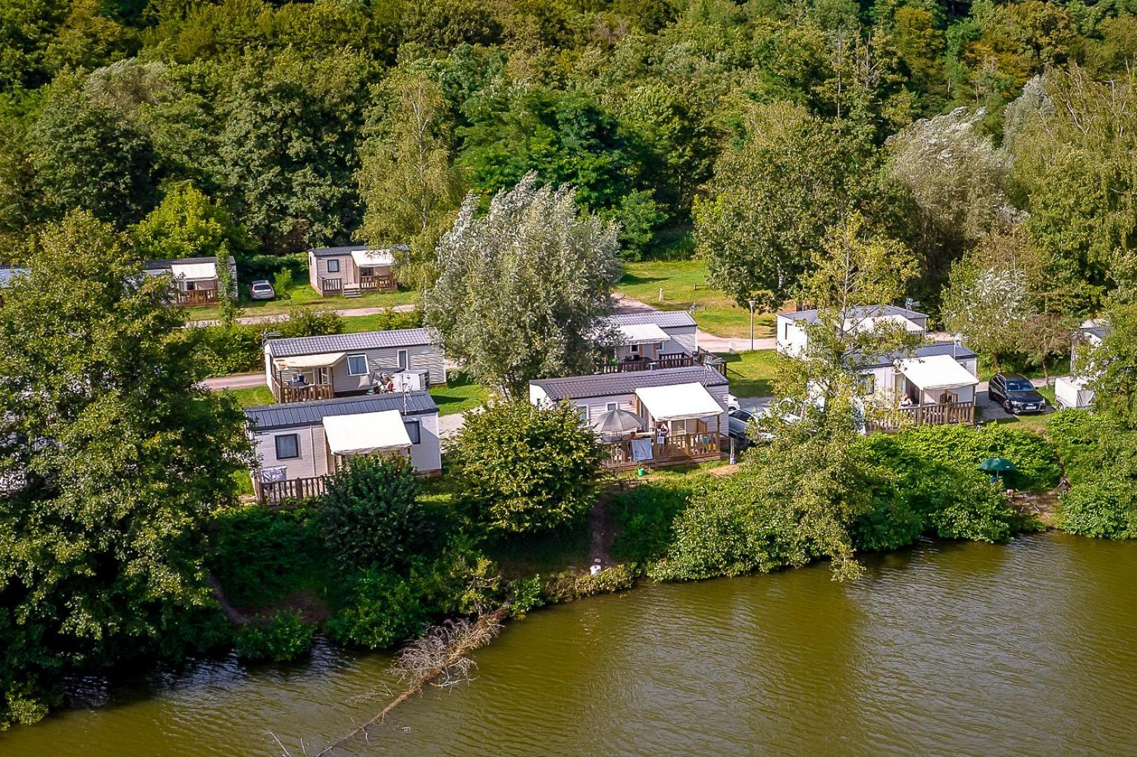 Camping Les Ballastieres - Vosges Du Sud Hotel Champagney Exterior foto