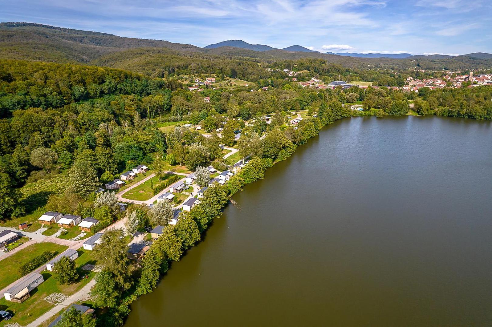 Camping Les Ballastieres - Vosges Du Sud Champagney Exterior foto