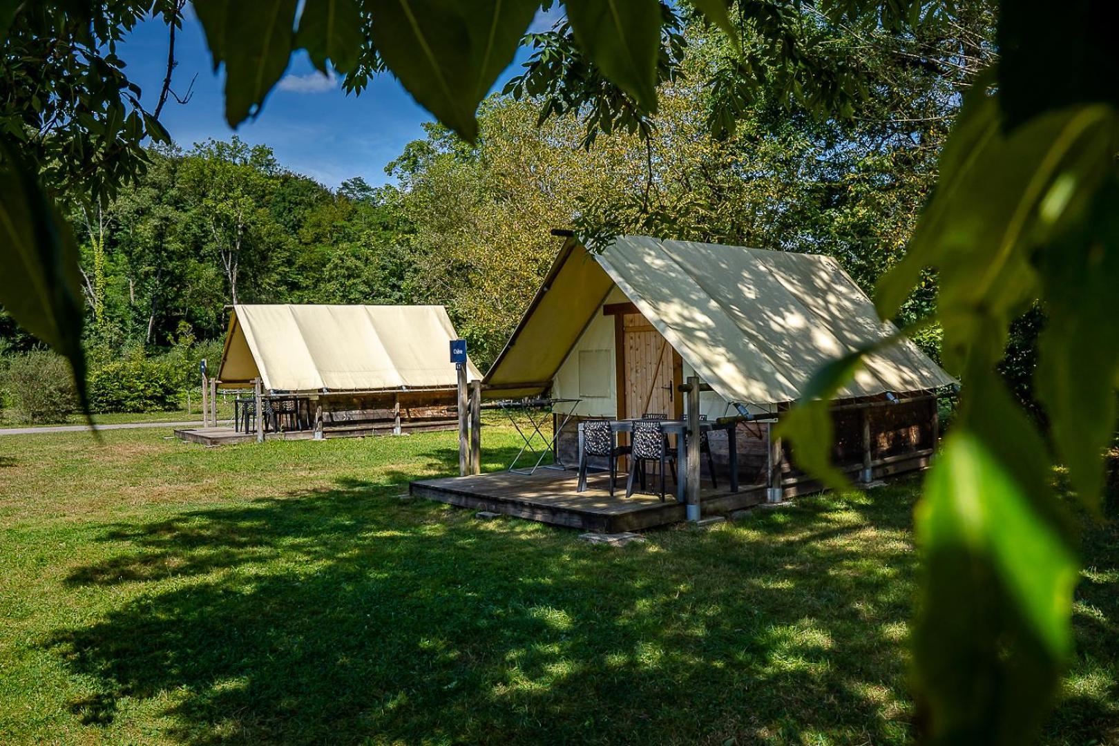 Camping Les Ballastieres - Vosges Du Sud Hotel Champagney Exterior foto