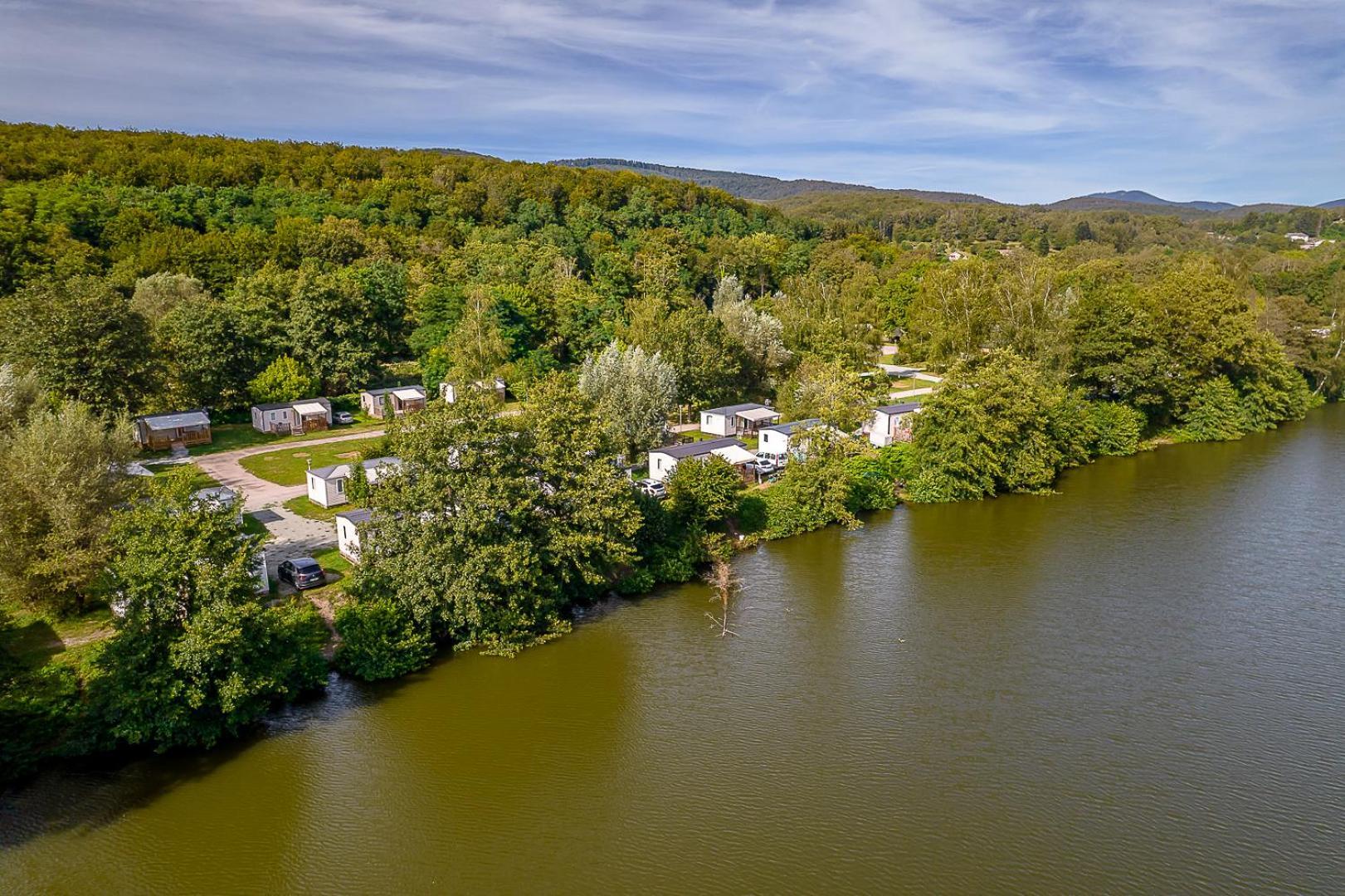 Camping Les Ballastieres - Vosges Du Sud Hotel Champagney Exterior foto