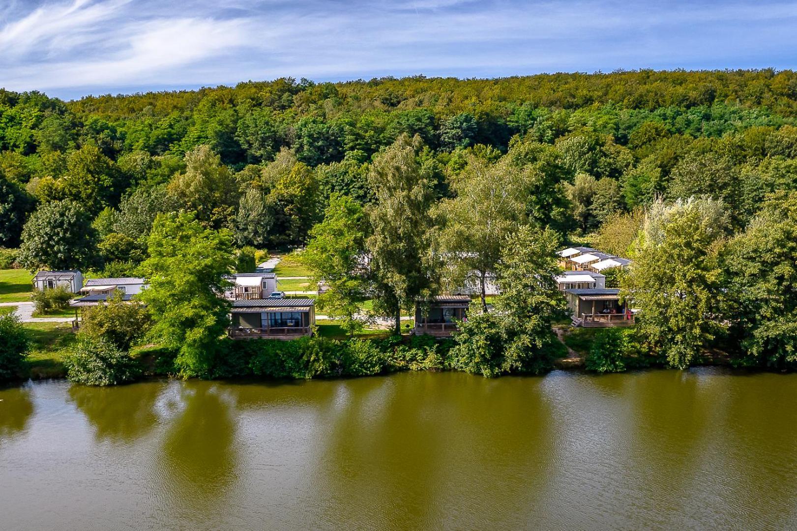 Camping Les Ballastieres - Vosges Du Sud Hotel Champagney Exterior foto