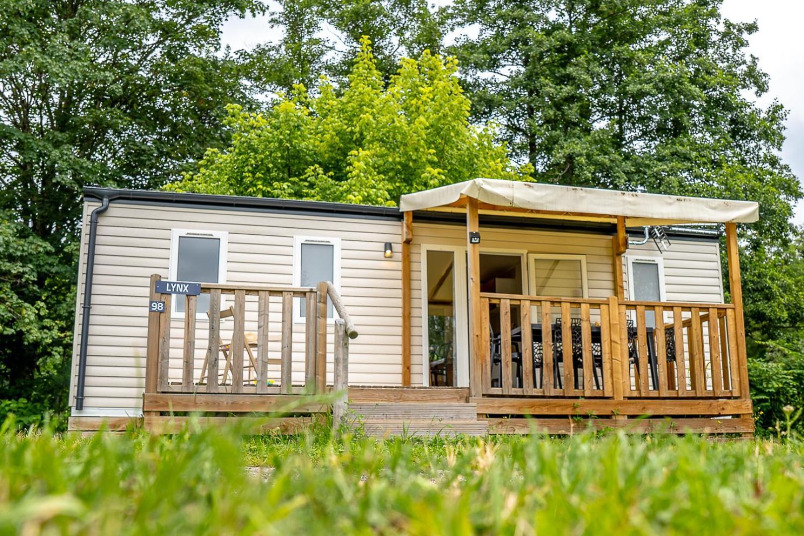 Camping Les Ballastieres - Vosges Du Sud Hotel Champagney Exterior foto